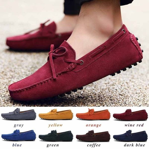 Satin Al Moda Erkek Ayakkabi Rahat Moda Bezelye Ayakkabi Suet Deri Erkekler Loaferlar Moccasins Uzerinde Kayma Erkek Flats Erkek Surus Ayakkabi De Moda De Los Tl294 71 Dhgate Comda
