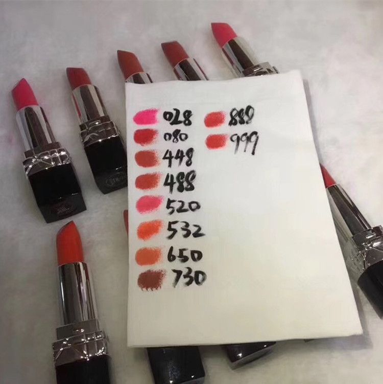 Hot Brand Di Makeup Rouge A Levre Matte Lipstick 32g Lip Gloss Kit Lipgloss Maquillage Professional Makeup Professional Makeup Kits From