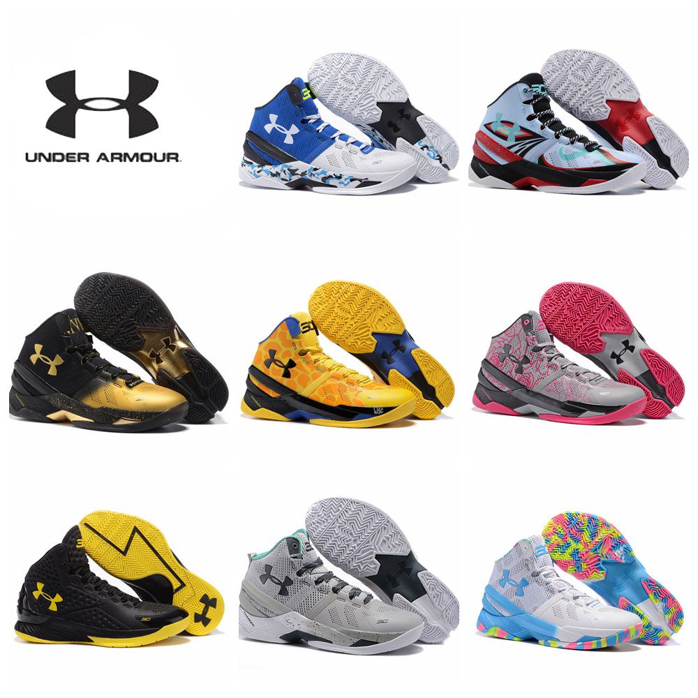 gold steph curry shoes