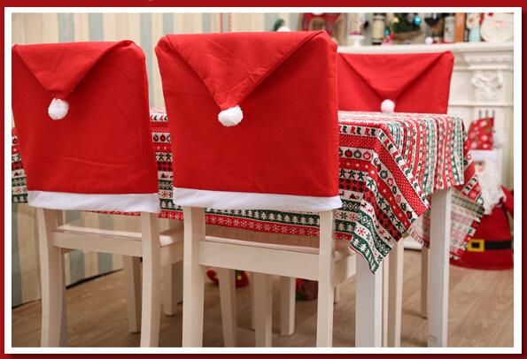 santa hat chair back cover pattern