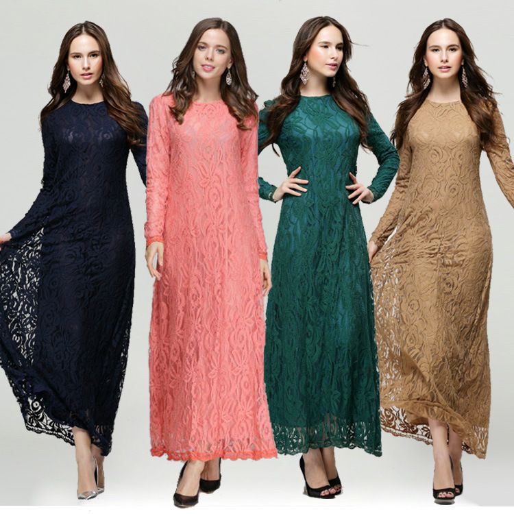 ladies black kaftan