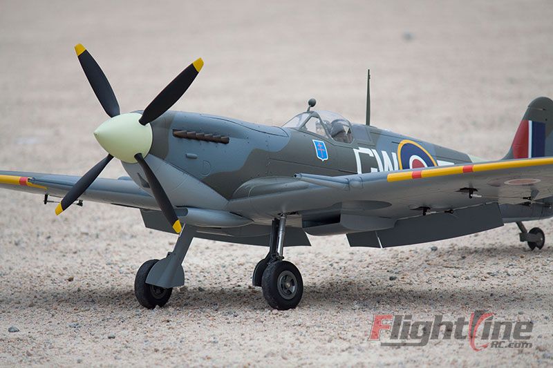 spitfire rc plane