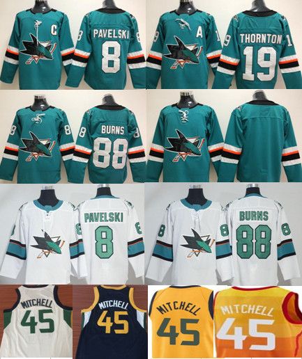 san jose sharks yellow jersey