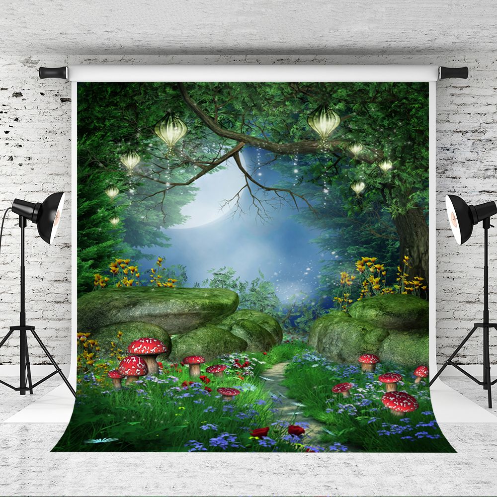 Fairy Tale GESEN Tree House Photo Backdrop for Pictures GESEN 7x5ft Themed Party Background Photo Booth Backdrop PGGE816