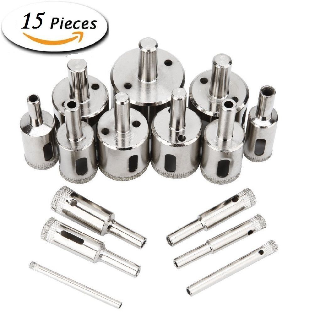 DIAMOND HOLE-SAW Tile Ceramic Porcelain Glass Marble Drill Bit Cutter 40mm