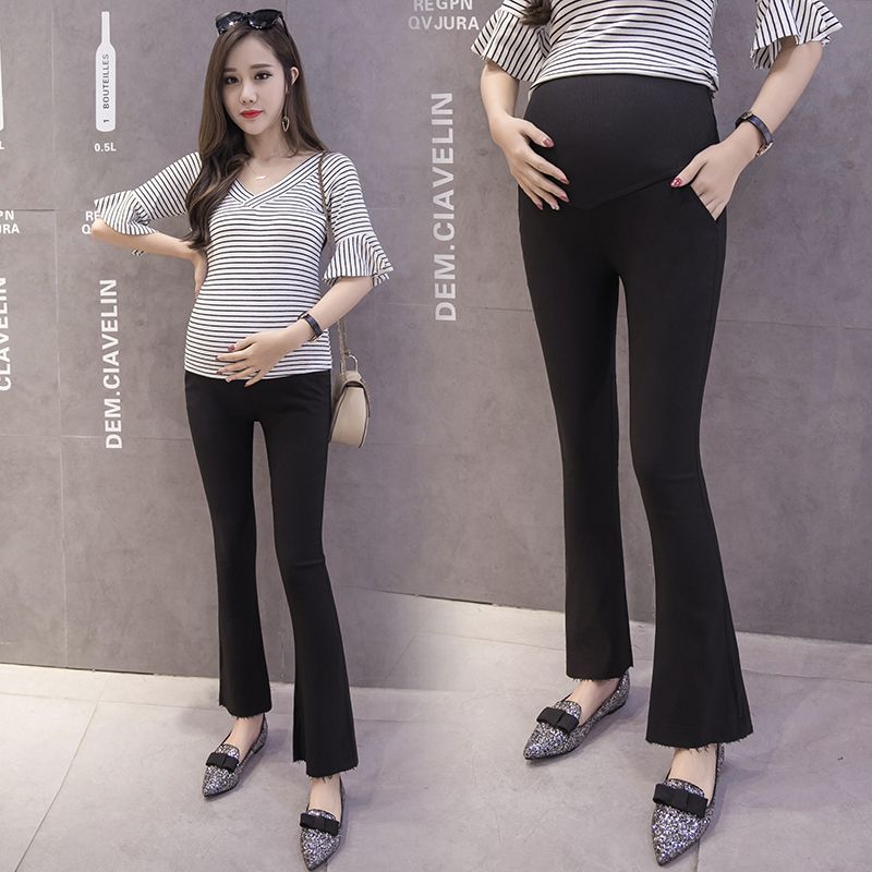Compra Cintura Elástica Pantalones De Maternidad Del Vientre OL Oficina  Damas Ropa De Trabajo Formal Ropa Para Mujeres Embarazadas Pantalones De  Embarazo Delgados Barato | Entrega Rápida Y Calidad | Es.Dhgate