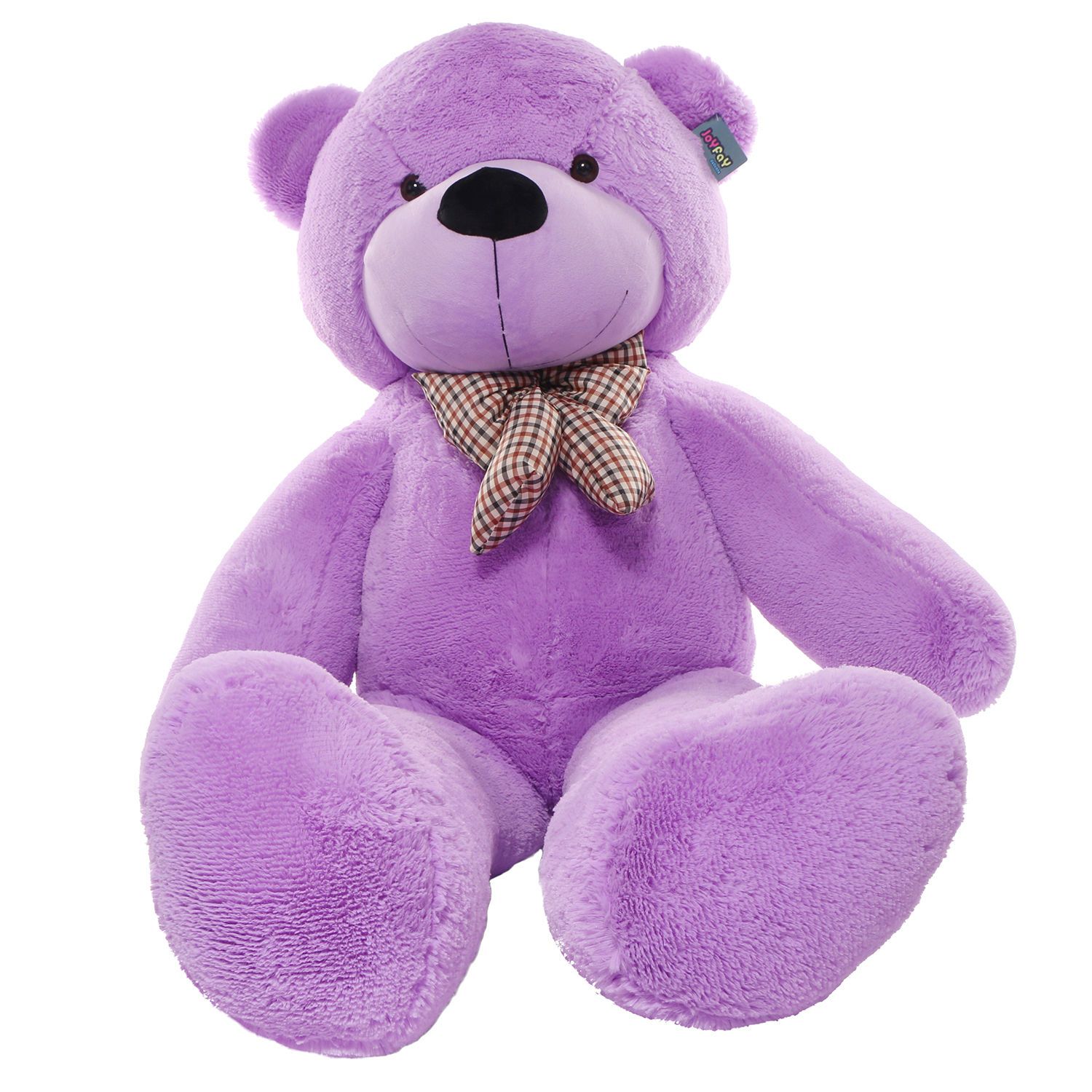 purple giant teddy bear