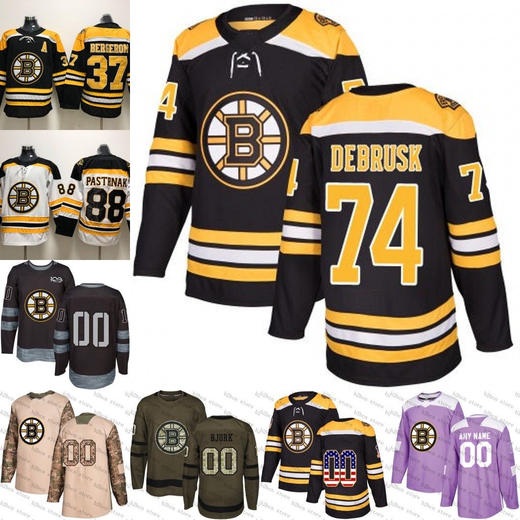 boston bruins army jersey