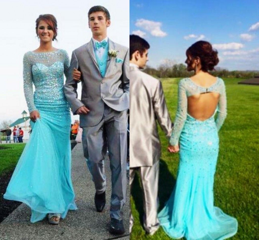 turquoise prom dresses 2019