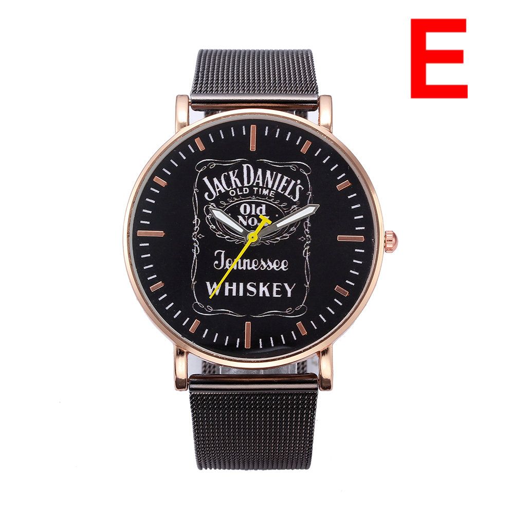 Acquistare 2018 New Fashion Donna Uomo Metallo Jack Daniels Whisky Ladies  Orologio Da Polso Al Quarzo Con Cinturino In Acciaio Economico | Consegna  Veloce E Qualità | It.Dhgate