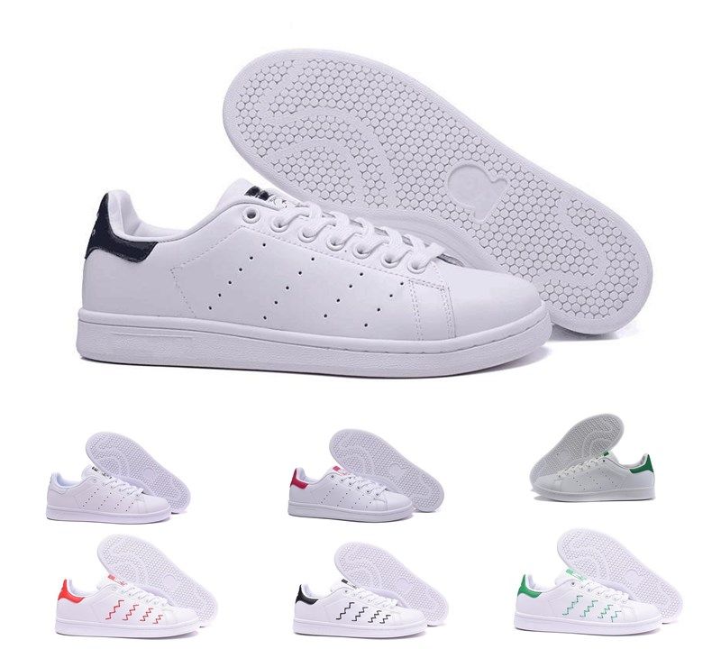 stan smith blanco rosa