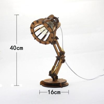 2021 Wooden Vintage Desk Lamp Retro E27bulb Bedroom Bar Table Lamps Creative Personality Diy Collapsible Lights Reading Light From Lightingo 39 01 Dhgate Com 2021 Wooden Vintage Desk Lamp Retro, Vintage Wooden Table Lamps