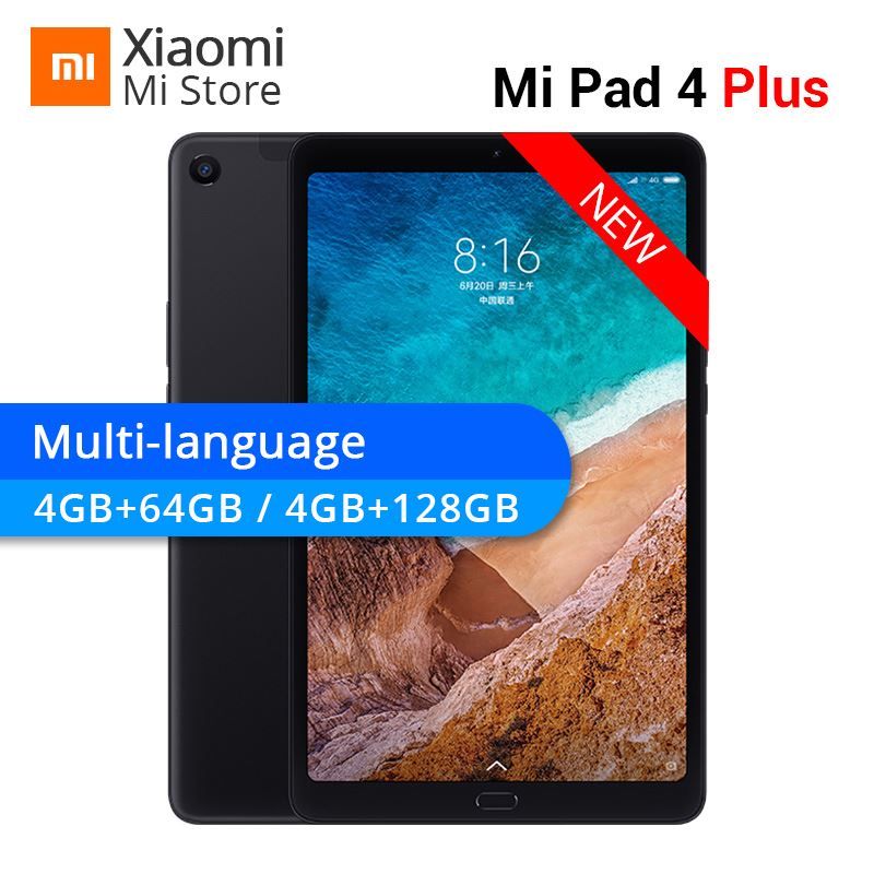 Cheap Multi Language Xiaomi Mi Pad 4 Plus 64gb 128gb Tablets 4 Snapdragon 660 Aie 86mah 10 1 16 10 19x10 Screen 13mp Mi Pad 4 From Mi Pioneer 230 75 Dhgate Com Cheap Multi Language Xiaomi Mi Pad 4 Plus 64gb 128gb Tablets 4 Snapdragon 660 Aie 86mah 10 1 16 10 19x10 Screen 13mp Mi Pad 4 From Mi Pioneer 230 75 Dhgate Com