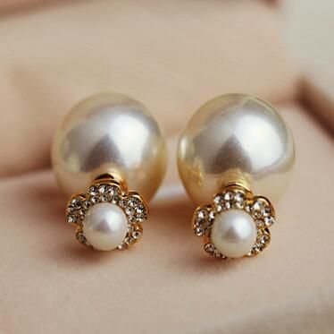 Origin Summer Korean Elegante Pendientes De Perlas Naturales Origin Summer Korean Elegante Pendientes De Perlas Naturales