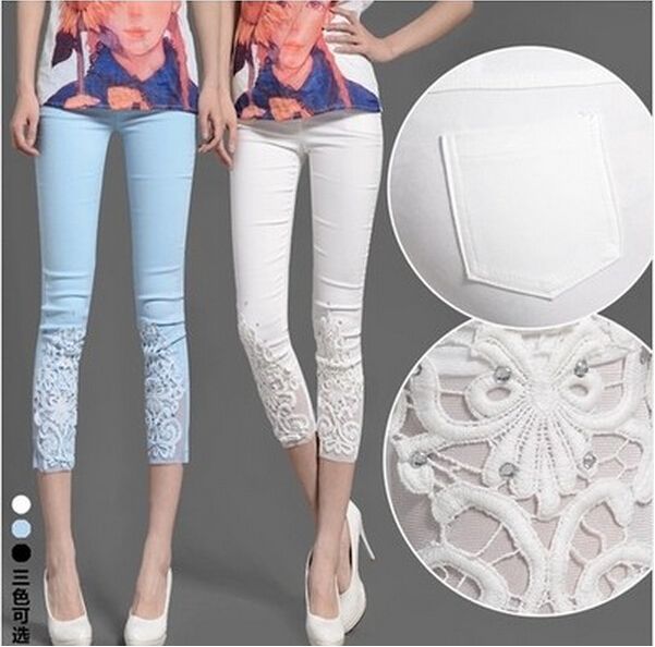 white lace leggings plus size