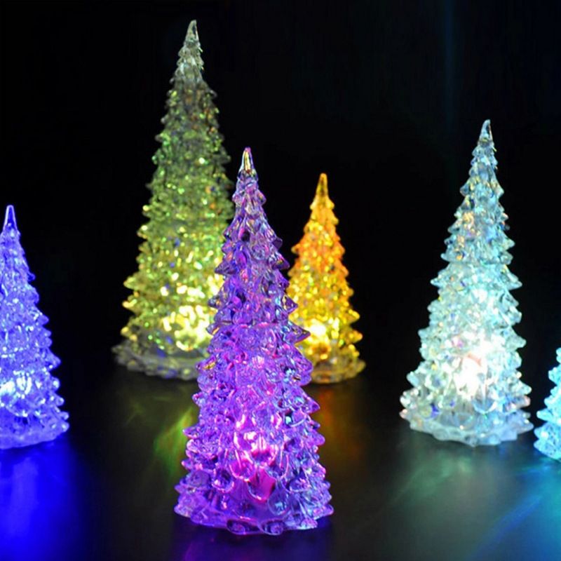 Acquista Lampada Arbol Navidad Nuovo Led Colorato Albero Di Natale Fibra Ottica Nightlight Della Decorazione Della Luce Mini Decorazioni Natalizie La Casa A 17 78 Dal Baibuju8 Dhgate Com