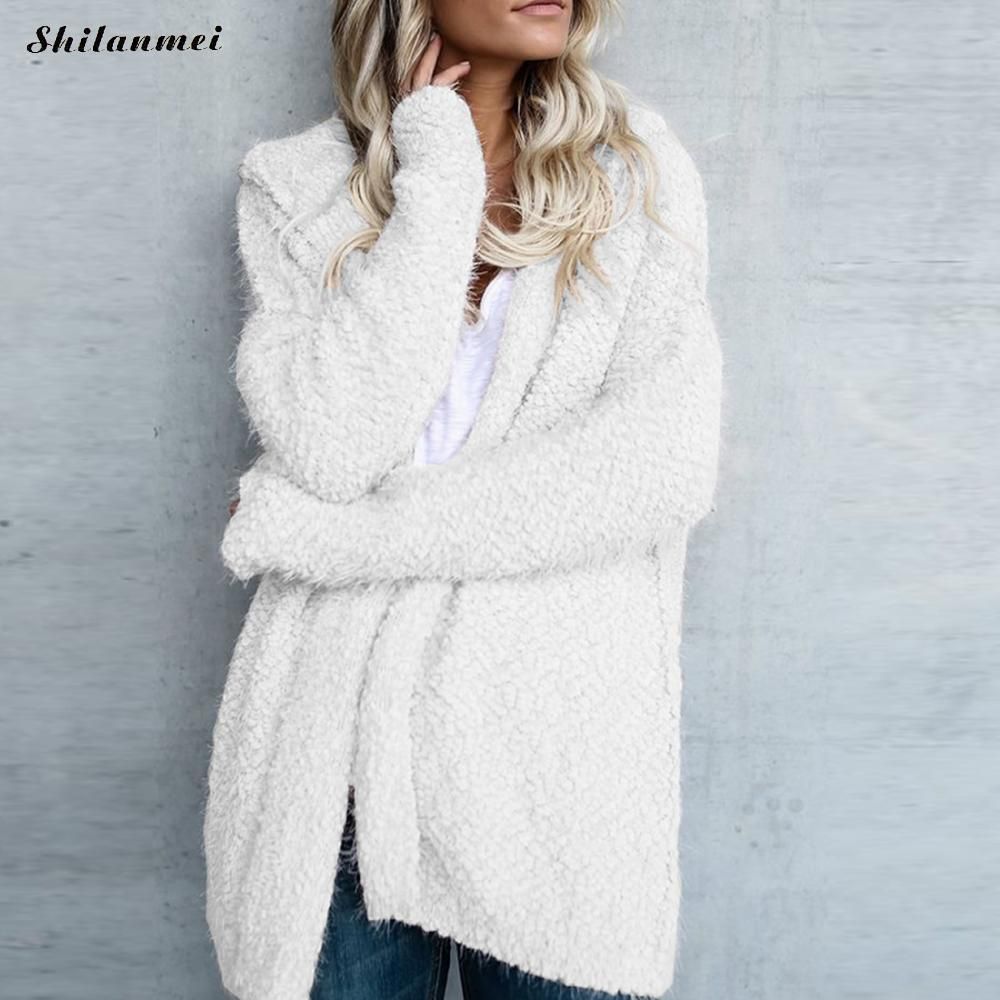 fluffy sweater cardigan