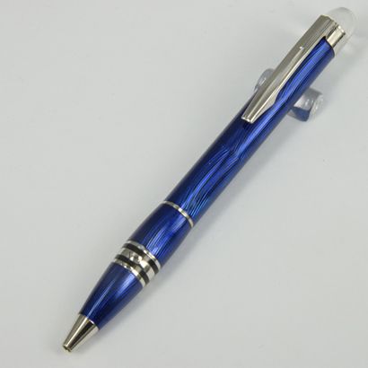 blue ballpoint pen