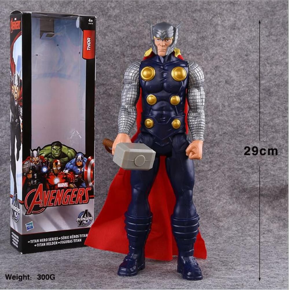 Avengers Marvel Hero Action Figure Figurine Titan Hero SpiderMan THOR Toys Gifts