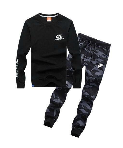 mens white nike sweatsuit