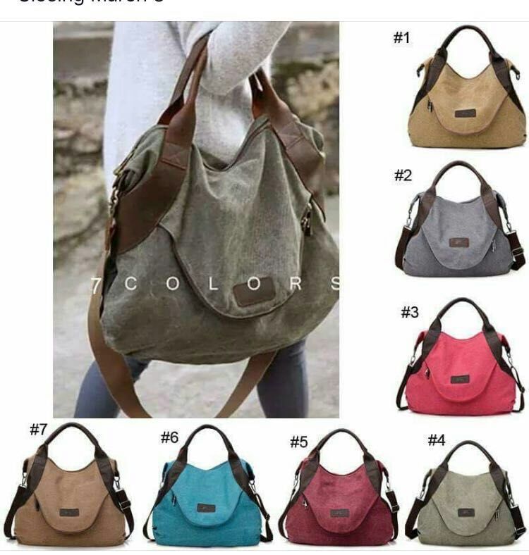 womens canvas bags