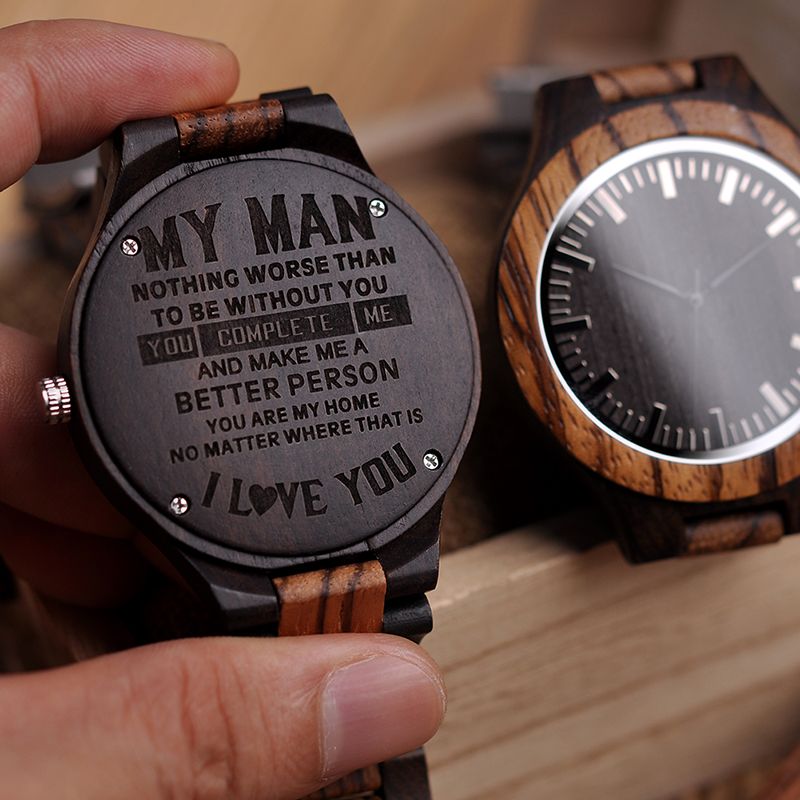 Acquistare Incisione Xilografia Groomsmen Orologi Da Uomo Groomsmen Orologi  Personalizzati Regalo Del Padre Regalo Del Padre Regalo A Great Regali Man  Relogio Masculino Economico | Consegna Veloce E Qualità | DHgate Italy