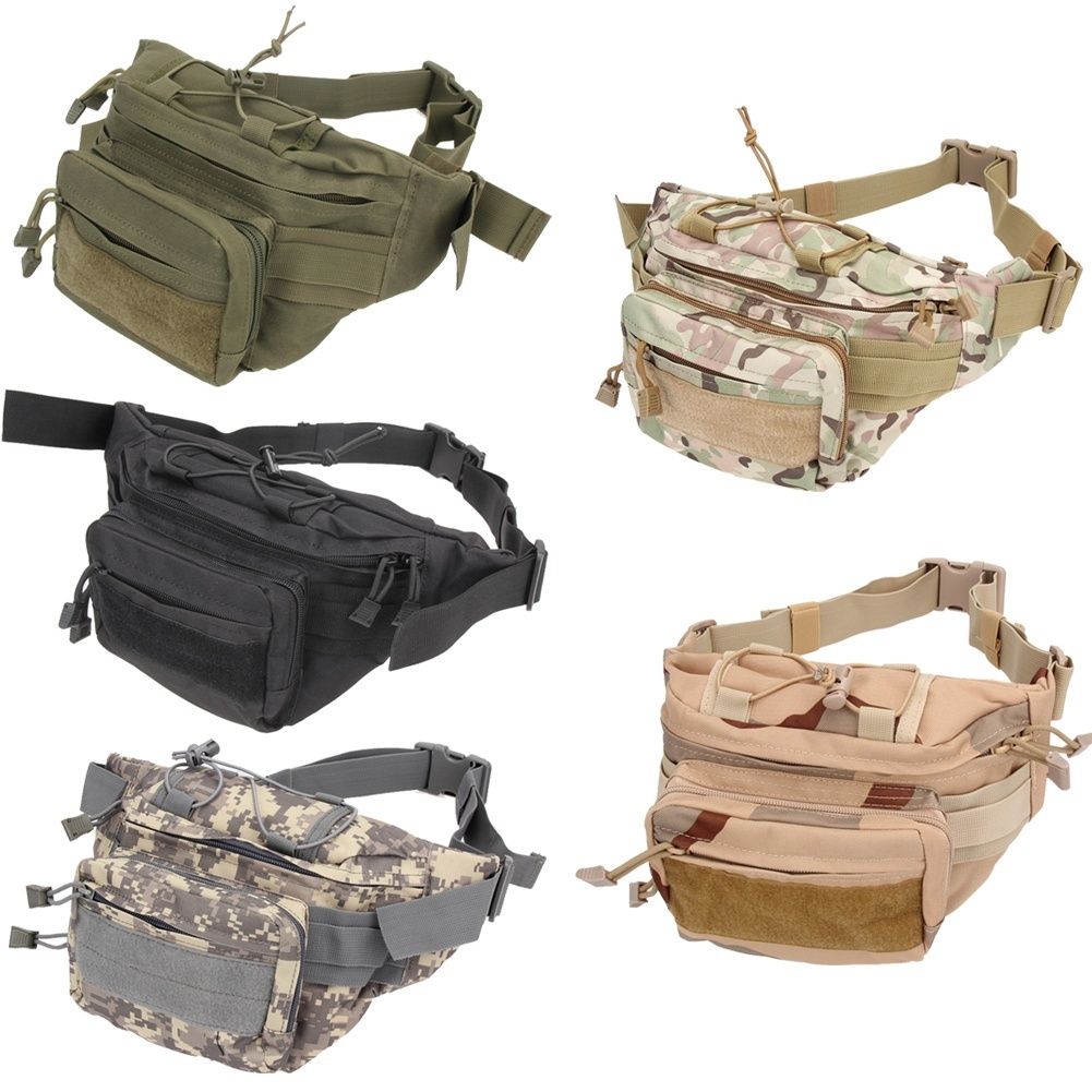 Utility Outdoor Tactical Waist Pack Pouch Military Camping Hiking Bag Belt Bags