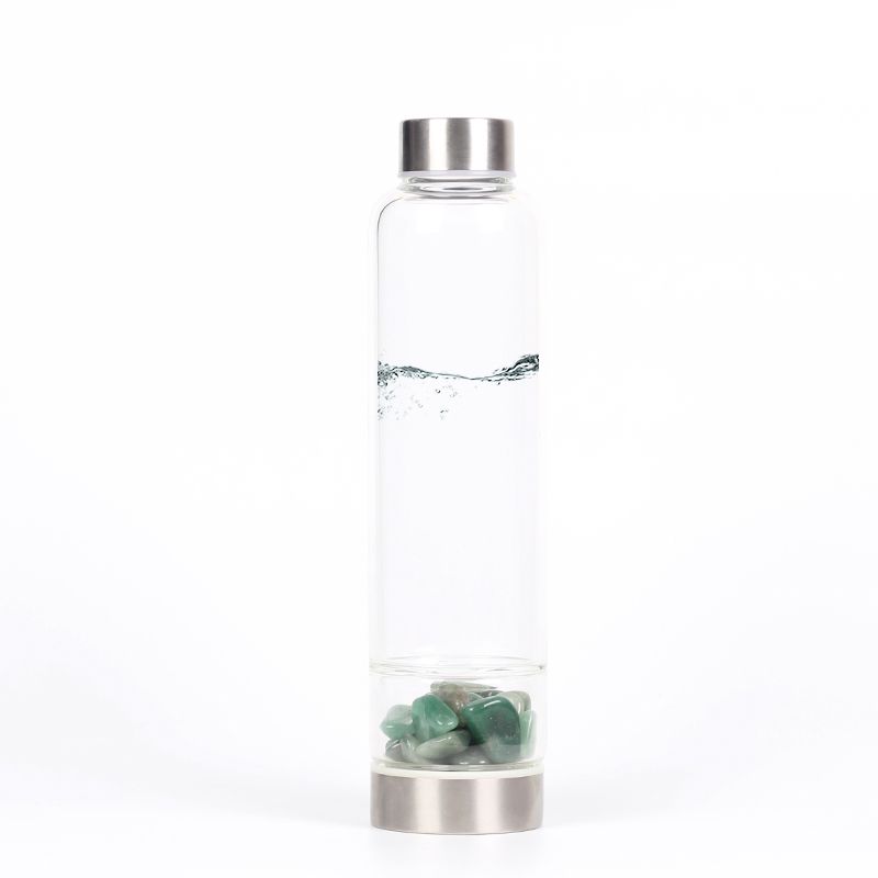 Natural Gravel Irregular Stone Quartz Crystal For Elixir Used In Water Bottle 