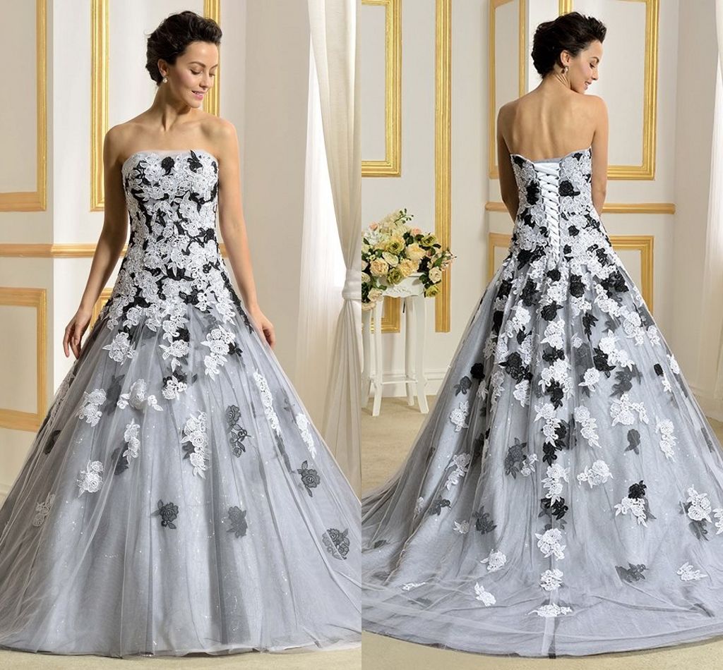 colored wedding dresses 2019