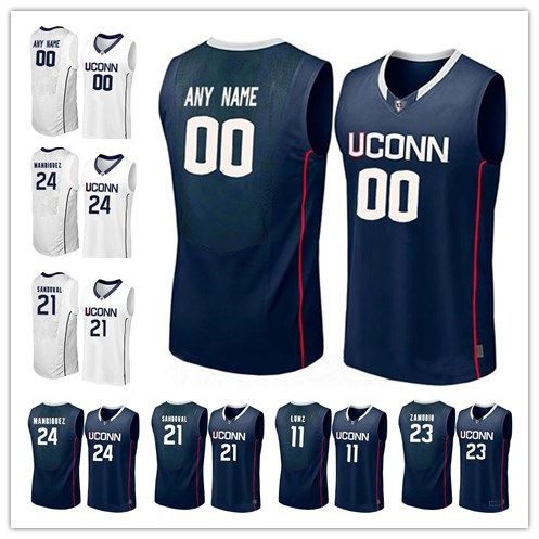 uconn custom basketball jersey