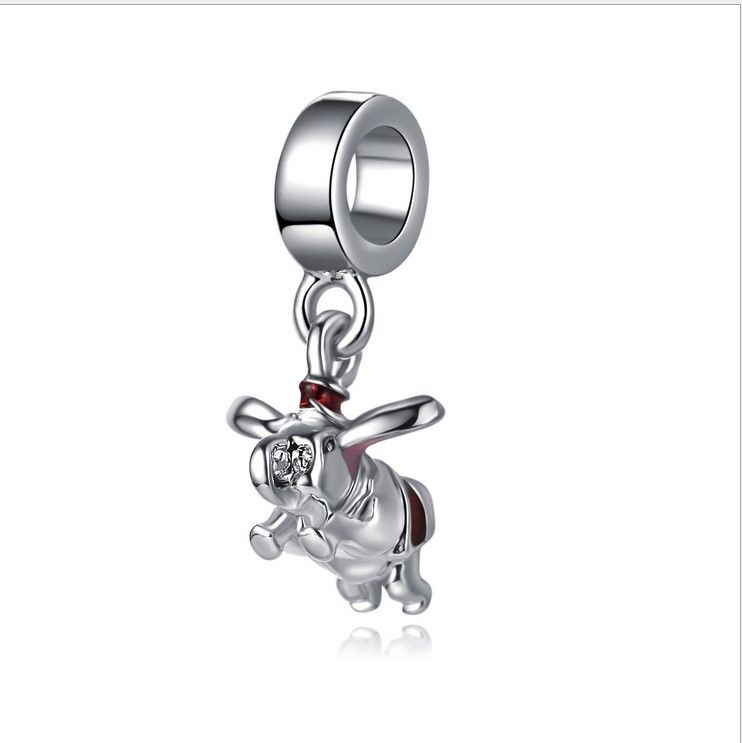 2021 Fits Pandora Sterling Silver Bracelet Dumbo Dangle Enamel ...