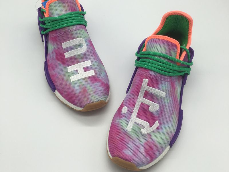 human race shoes rainbow