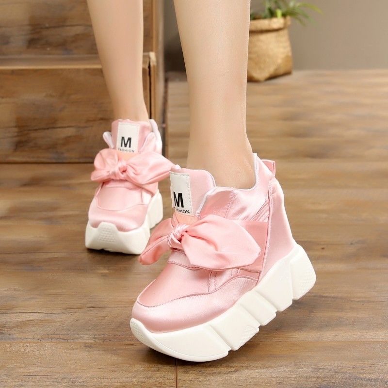 high heel sneakers shoes