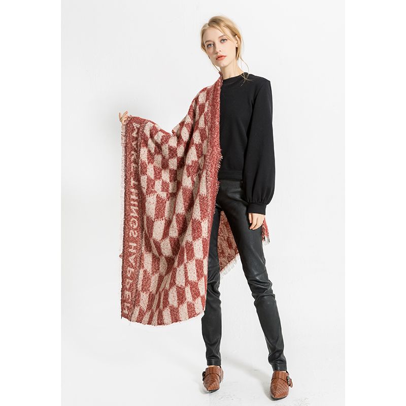 2020 Pashmina Poncho Stole Geometric Scarf Women Winter 2017 Hijab Scarf Infinity Wrap Scarves Female Big Shawl 775161 From Art07 21 46 Dhgate Com