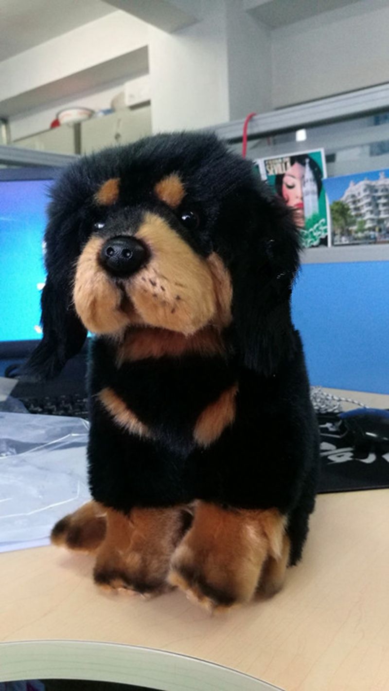 tibetan mastiff stuffed animal