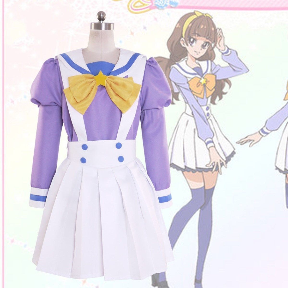 Download Anime Go Princess Precure Cure Flora Haruka Haruno Uniform Free HD Wallpaper Anime Go Princess Precure Cure Flora Haruka Haruno Uniform For Android Free