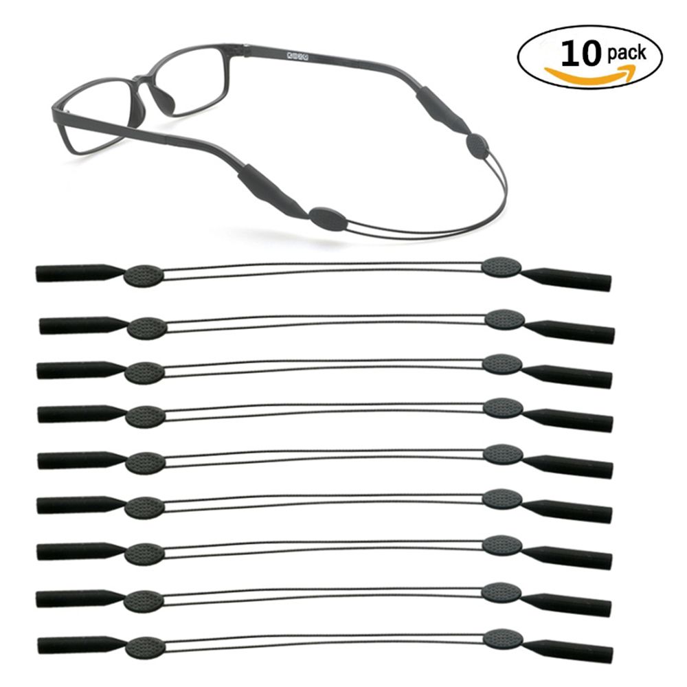 10pcs Sports Eyeglass Strap Silicone Eyeglass Holder Retainer Children