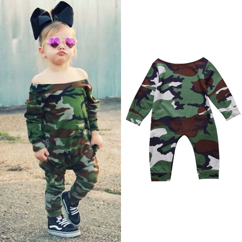 camouflage baby girl clothes