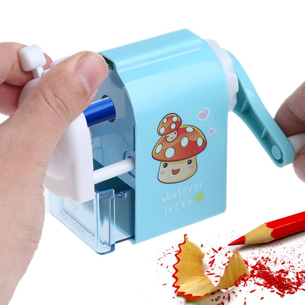 Wholesale Hottest Hand Mechanical Pencil Sharpeners Cartoon Print Windmill Pencils  Sharpener For Kids School Supplies Promotional Gift From Happynewlife1,  $13.27