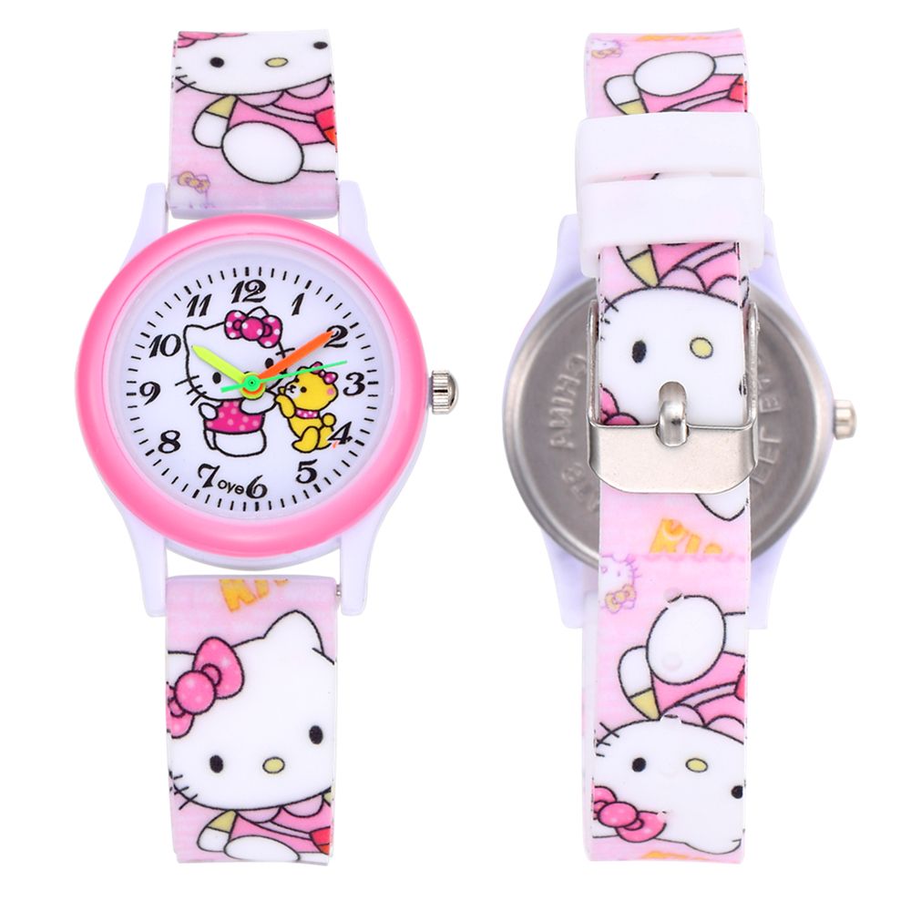 Hello Kitty Kids Orologi Bambina Bambina Rosa Orologio Da Polso Cute Child  Cartoon Orologio Da Bambino In Silicone Saat Relogio Montre Enfant Da 3,34  € | DHgate Italy