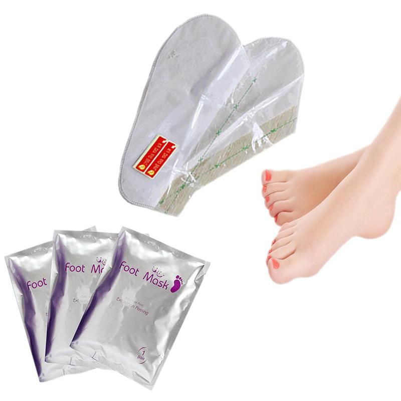 /Pack Foot Mask Skin Care Exfoliating Softening Scrub Foot Mask Socks