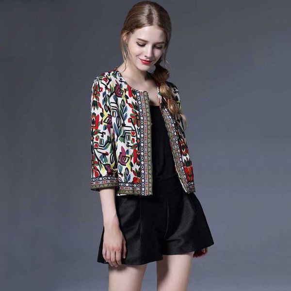 ethnic jacket dress