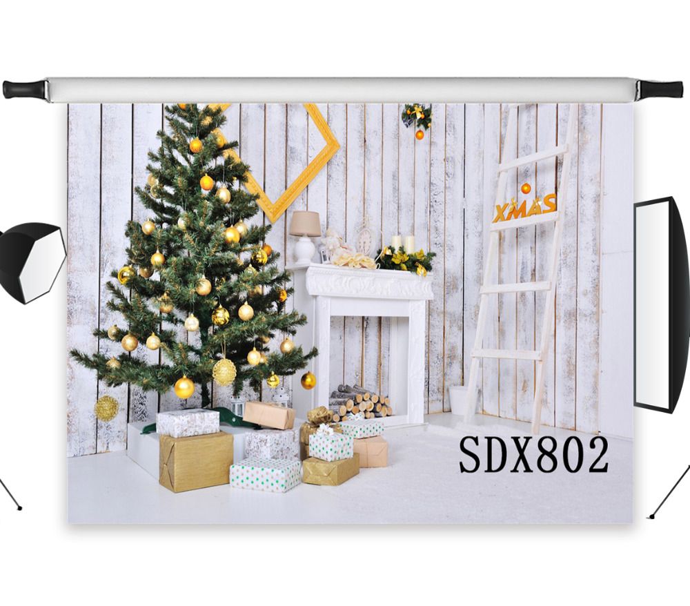 Sfondi Natalizi Bianchi.Acquista Allingrosso Vinile In Poliestere Albero Di Natale Regali Fondali In Legno Bianchi Sfondo Fotografia Studio Sfondo Foto Puntelli A 14 56 Dal Tengdingcomputer Dhgate Com