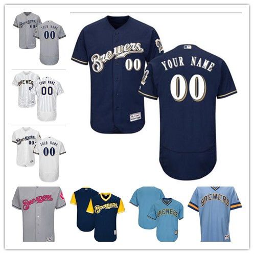 brewers personalized jersey