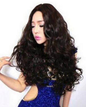 New Sexy Women S Long Dark Brown Curly Natural Hair Wigs The Best Synthetic Wigs Wig For Men From Dingyingying8889 20 09 Dhgate Com