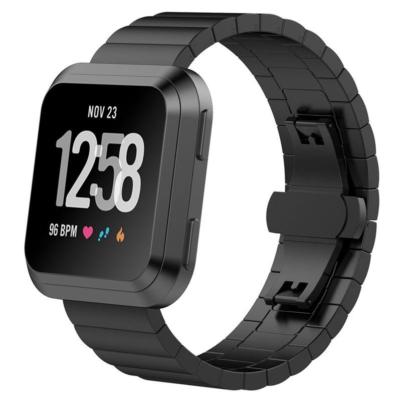 fitbit versa stainless steel