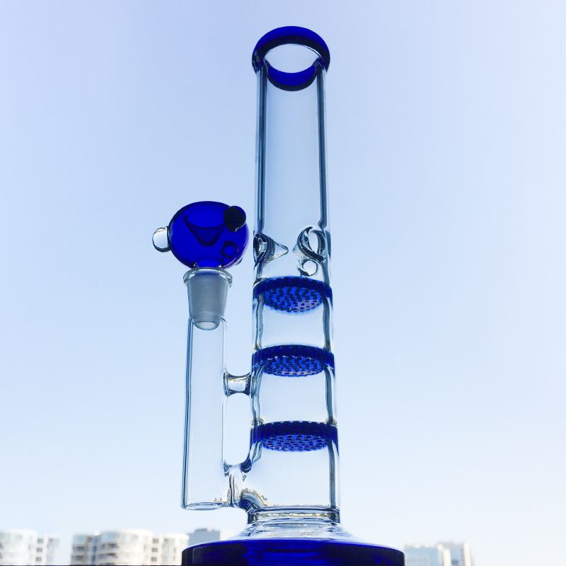 Blue Bong With Bowl