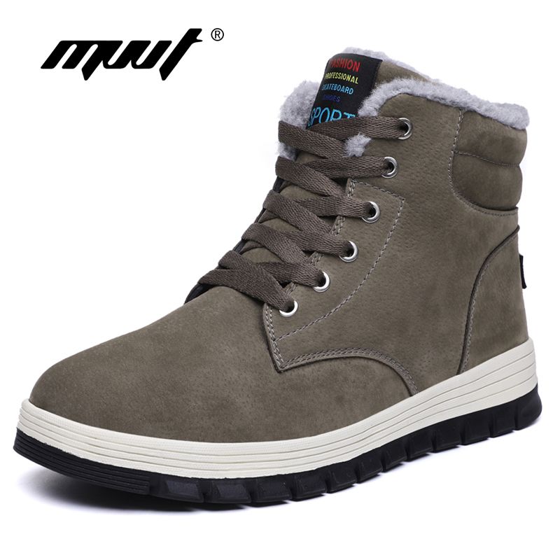 New Suede Leather Casual Winter Boots 