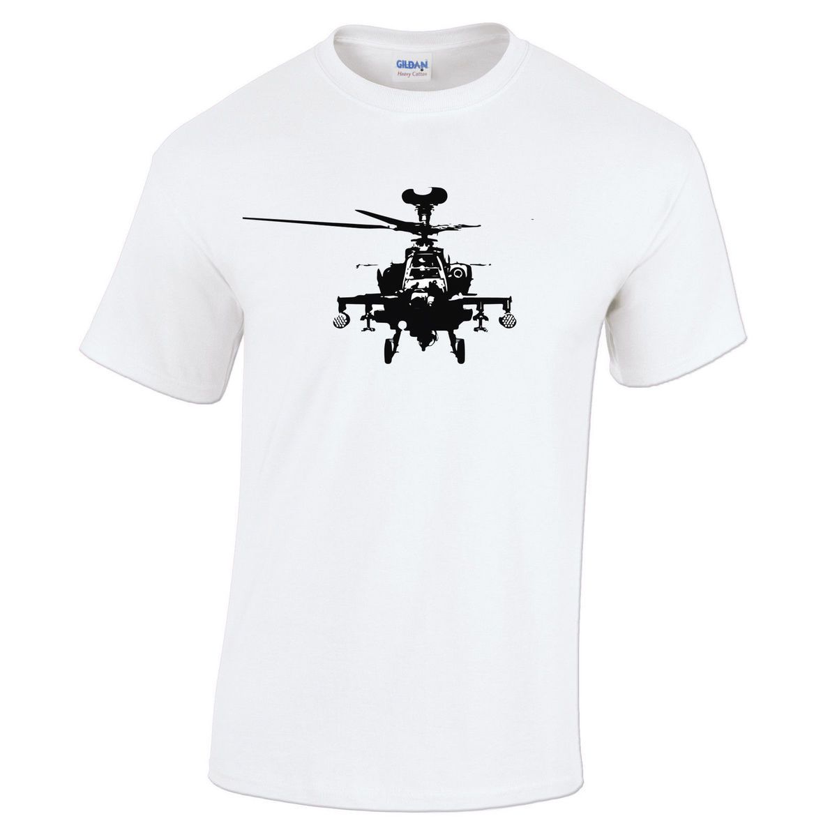 camisa com logo de helicoptero