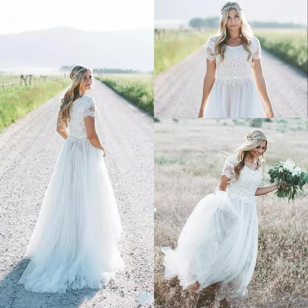 modest summer wedding dresses